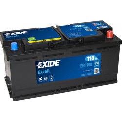 EXIDE ΜΠΑΤΑΡΙΑ ΑΥΤΟΚΙΝΗΤΟΥ EXCELL 110AH EB1100