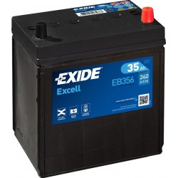 EXIDE ΜΠΑΤΑΡΙΑ ΑΥΤΟΚΙΝΗΤΟΥ EXCELL 35AH EB356