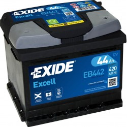 EXIDE ΜΠΑΤΑΡΙΑ ΑΥΤΟΚΙΝΗΤΟΥ EXCELL 44AH EB442
