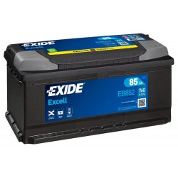 EXIDE ΜΠΑΤΑΡΙΑ ΑΥΤΟΚΙΝΗΤΟΥ EXCELL 85AH EB852