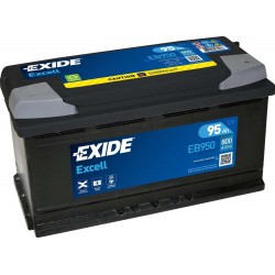 EXIDE ΜΠΑΤΑΡΙΑ ΑΥΤΟΚΙΝΗΤΟΥ EXCELL 95AH EB950