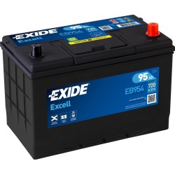 EXIDE ΜΠΑΤΑΡΙΑ ΑΥΤΟΚΙΝΗΤΟΥ EXCELL 95AH EB954
