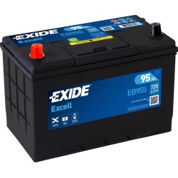 EXIDE ΜΠΑΤΑΡΙΑ ΑΥΤΟΚΙΝΗΤΟΥ EXCELL 95AH EB955